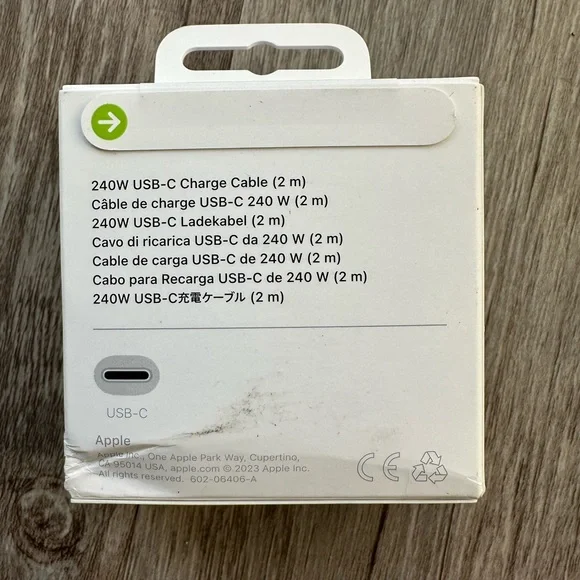 Apple USB-C Charge Cable 240 W 2M Length - Picture 8 of 9